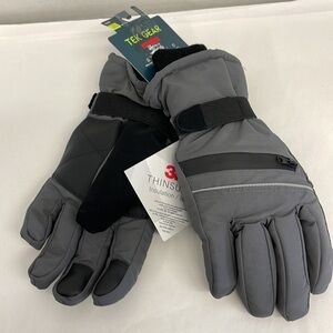 3M Tech Gear gloves black grey S/M NWT